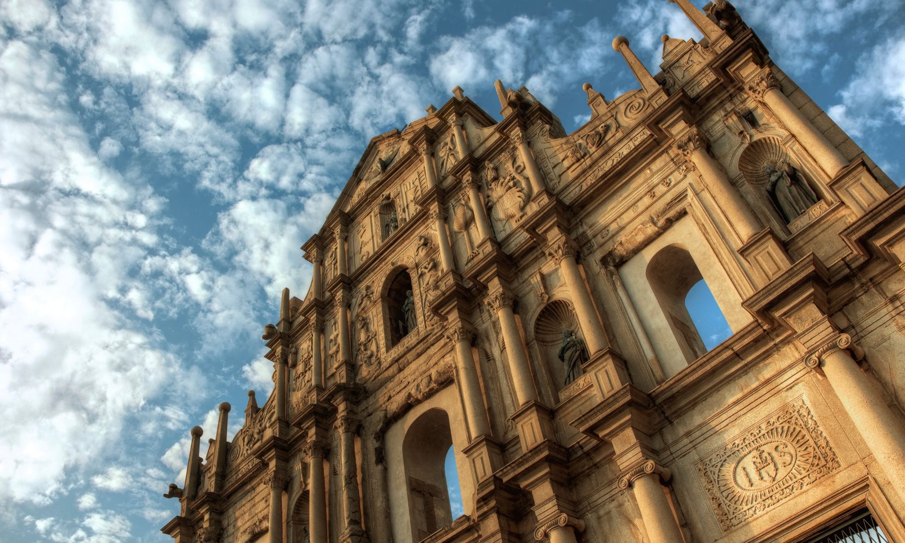 世界遺産観光（聖ポール天主堂跡・旧城壁・ナーチャ廟外観 ）